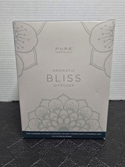Pure Aromatic Bliss 2-in-1 Ultrasonic Diffuser & Humidifier
