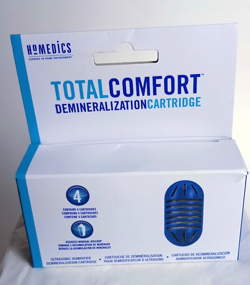 HoMedics Ultrasonic Demineralization Humidifier Replacement Cartridges 3 Filters
