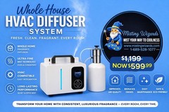 Brand New Make Your Home Smell Like A 5 Star Hotel Whole House HVAC Diffuser
