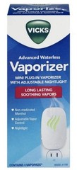 Vicks Advanced Waterless Vaporizer Mini Plug-Ins w/ Adjustable Nightlight