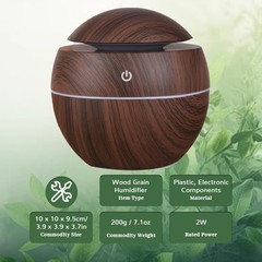 Small Humidifiers For Bedroom,Ultrasonic Cool Mist Humidifier,USB-Powered,For…
