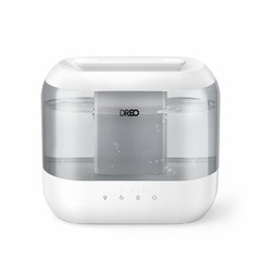 DREO Humidifiers For Bedroom, 4L Top Fill For Large Room Gray