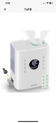 Homvana Humidifiers for Bedroom Large Room Home 6.5L Smart Warm and Cool Mist U