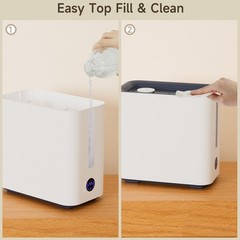 9.8L Large Capacity Humidifier 800ml/h Nano Four-Spray 50H Runtime