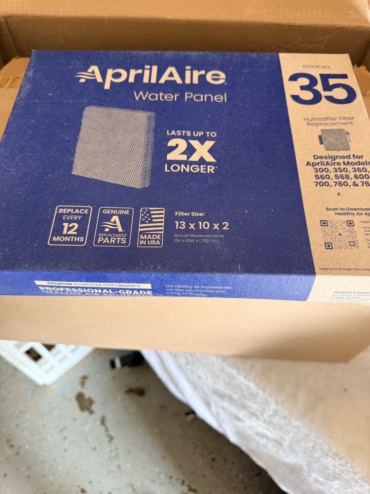 8 AprilAire 35 Humidifier Water Panel Replacement Filter Models 300 350 560 600