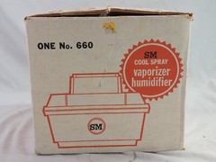Vintage Sunmark Cool Spray Humidifier Model 660 For Parts Only!