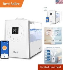 Smart 6L Humidifier with App Control – Elevate Your Home’s Comfort & Air Quality