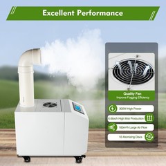 Ultrasonic Humidifier Cooler Sprayer 300W 3kg/h For Agricultural Industrial USA