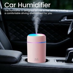 Portable Colorful Cool Mini Humidifier,Aroma Essential USB Personal Desktop H…