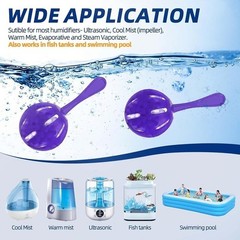 12 Pack Humidifier Cleaning Balls Continuous Tank Maintenance & Dirt Prevention