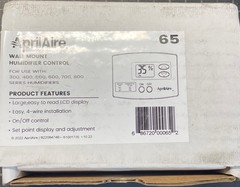 New AprilAire 65 Wall Mount Humidifier Control 300, 400, 500, 600, 700, 800