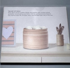 Mahli Dumpling Basket Humidifier 900 ML Cap. 2 Mist Modes USB Powered Quiet