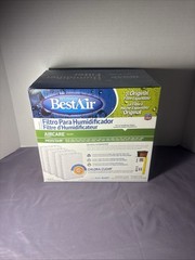 BestAir ES12-4 Filters Extended Life Humidifier Replacement Paper Wick