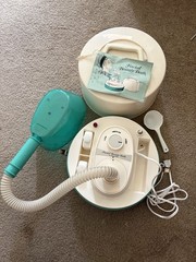 Vintage HANKSCRAFT Facial Beauty Bath Portable Facial Machine – Rare 800