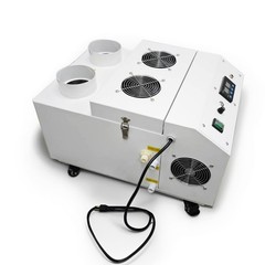 Ultrasonic Industrial Vegetable Humidifier Cooler Sprayer 10.5Kg/h 2 Mist Outlet
