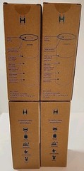 LOT 4 HoMedics Portable Ultrasonic Humidifier Black Travel Size Breathe Better