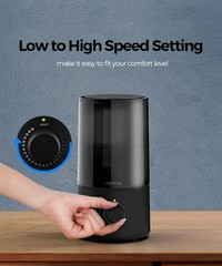 Humidifiers for Bedroom, Cool Mist Humidifiers for Babies, 1.0L Quiet Ultraso…