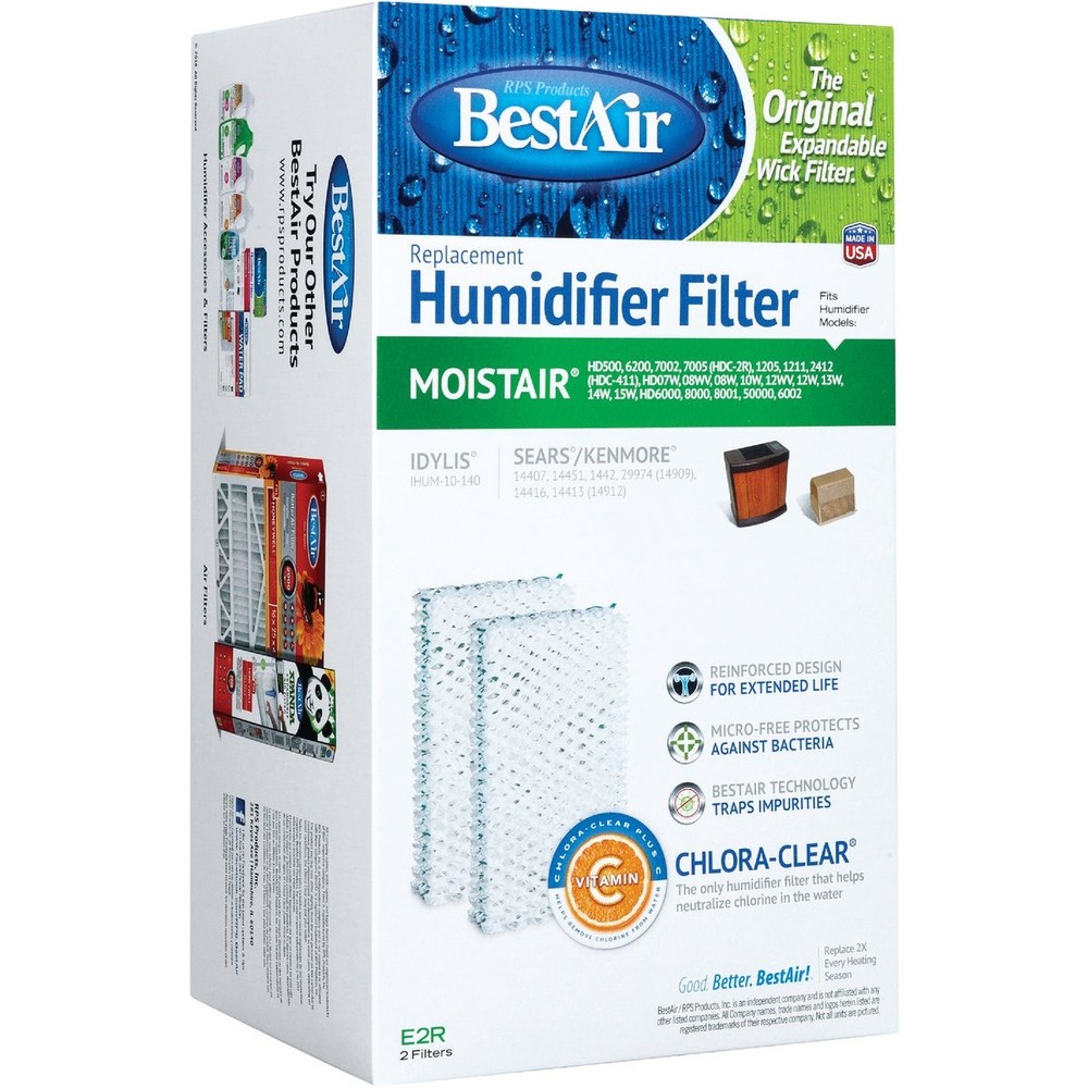 Best Air MoistAir Floor Humidifier Wick Filter E2R BestAir E2R 078757006200