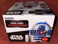 Disney Star Wars R2D2 Personal Ultrasonic Cool Mist Anti-Microbial Humidifier