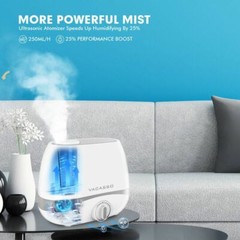 5L 360° Ultrasonic Cool Mist Humidifier (BPA Free)