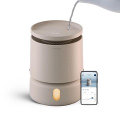 BLUEAIR DreamWell Top-Fill Mist-Free InvisibleMist Humidifier Beige 48Hr