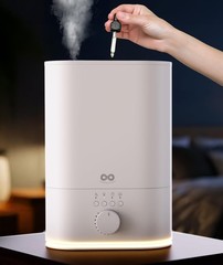 Everlasting Comfort 6L Ultrasonic Humidifier, Aromatherapy, 60hr Runtime – NEW