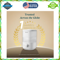 LEVOIT Top Fill Humidifiers for Bedroom, 2.5L Tank for Large Room, Easy…