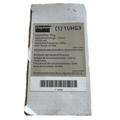 Dayton 1UHG3 Humidifier Plug Humidistat Humidity Controller 120V New Open Box