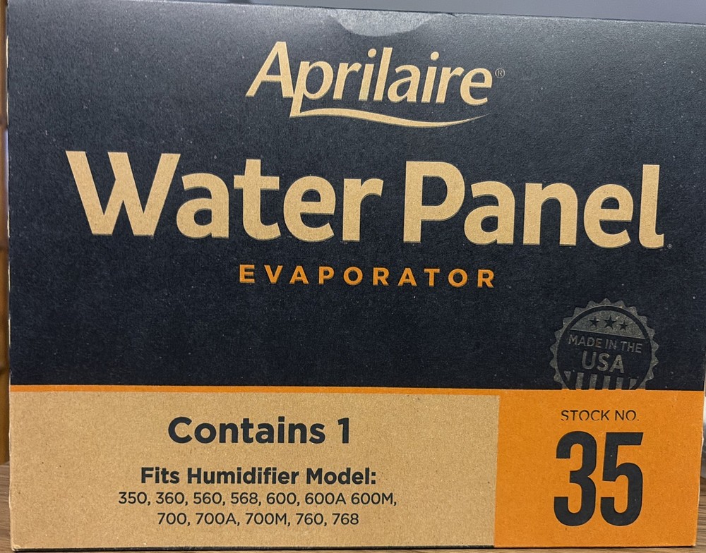 Aprilaire Water Panel Evaporator – Stock #35 – Fits 12 Different Models