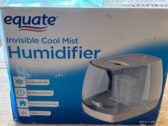 Equate – Invisible Cool Mist Humidifier – Requires Filter (Included)- 1.1 Gallon