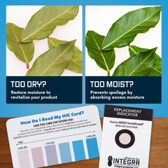 62% RH Humidity Control – 12x 67g Packs for Herbs, Spices, Food