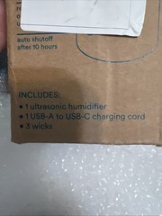 Humidifier/HoMedics Breathe Better Portable Ultrasonic Blue- SEALED