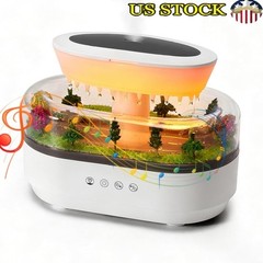 Natural Sound Humidifier Night Light Timer Auto Shut Off Aromatherapy Diffuser