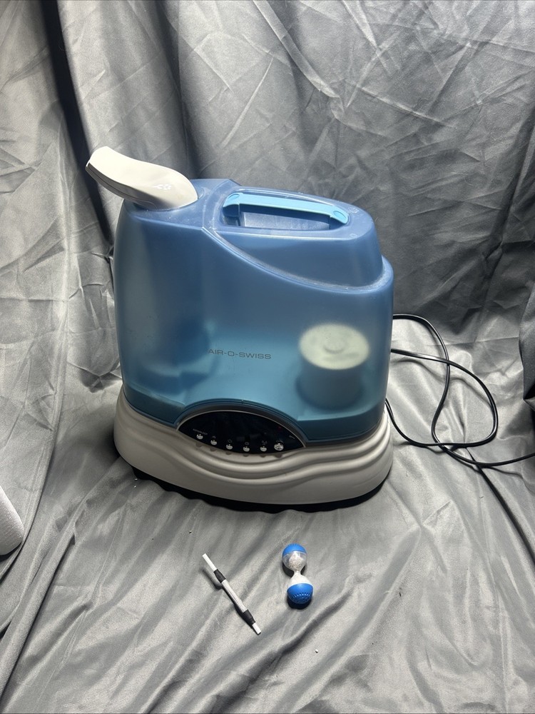 Nice!! Works!! AIR-O-SWISS #AOS-7135 Warm and Cool Mist “ULTRASONIC HUMIDIFIER”
