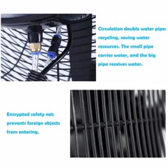New Humidification&Watering Industrial Spray Electric Fan Cool Mist SprayMachine