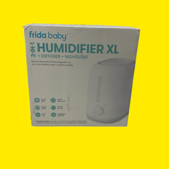 Frida Baby White 3 In 1 XL Top Fill Cool Mist Humidifier #9655 z (AR)