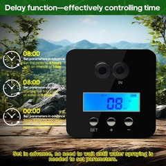 Reptile Smart Mister, Reptile Humidifiers Misting System Automatic with Timer…