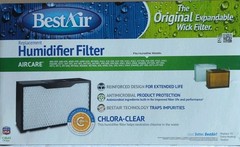 BestAir CB41 +Vitamin C Paper Wick Humidifier Filter 17″ x 5″ x 10″ Essick 104