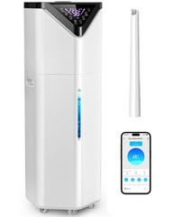 5Gal Smart Humidifier Large Room up to 2800ft², 1000mL/h, APP & Remote Contro…