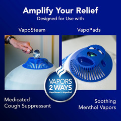 Vicks Warm Steam Vaporizer Humidifier 1.5 Gal for Small Medium Rooms New