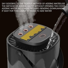 3l USB Air Humidifier Cool Mist Diffuser Essential Oil Aroma Home Office Bedroom