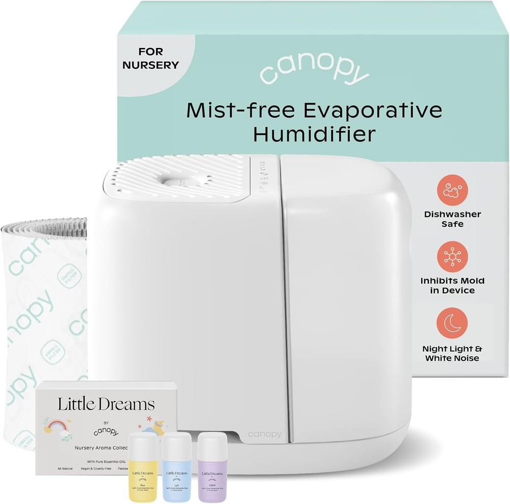 Nursery Humidifier 2.5L 36HR Run Time White