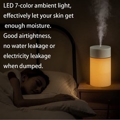 Mini Humidifier, USB Power Supply, Suitable for Study Room, Bedroom, Baby Roo…