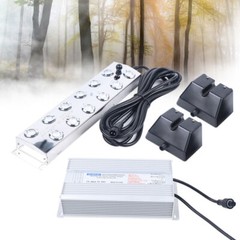 12 Fog Heads Atomizer Ultrasonic Mist Maker Water Fountain Pond Air Humidifier