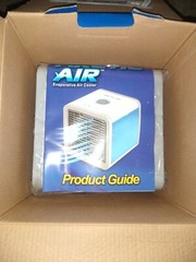 Ontel Arctic Air Portable Air Conditioner Cooler Humidifies Purifies LED Lights