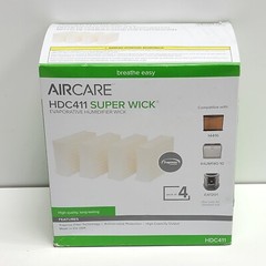 Genuine AIRCARE HDC-411 Super Wick Filter Essickair 4 PACK NEW