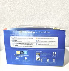 Vicks Warm Steam Vaporizer Humidifier 1.5 Gallon White W/ Extra Vapor Pads Works