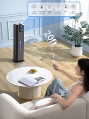 8L Cool Mist Humidifier for Large Rooms, Top Fill, App & Remote Control, 3 Modes