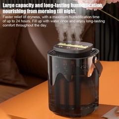 3l USB Air Humidifier Cool Mist Diffuser Essential Oil Aroma Home Office Bedroom