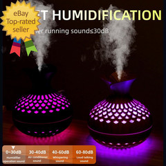 Colorful Cool Mini Humidifier Flower Shape USB Personal Desktop Humidifier
